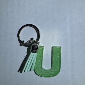 handmade resin keychain